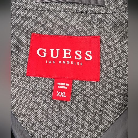 GUESS Gray Men's Blazer, size XXL - Picture 7 of 10